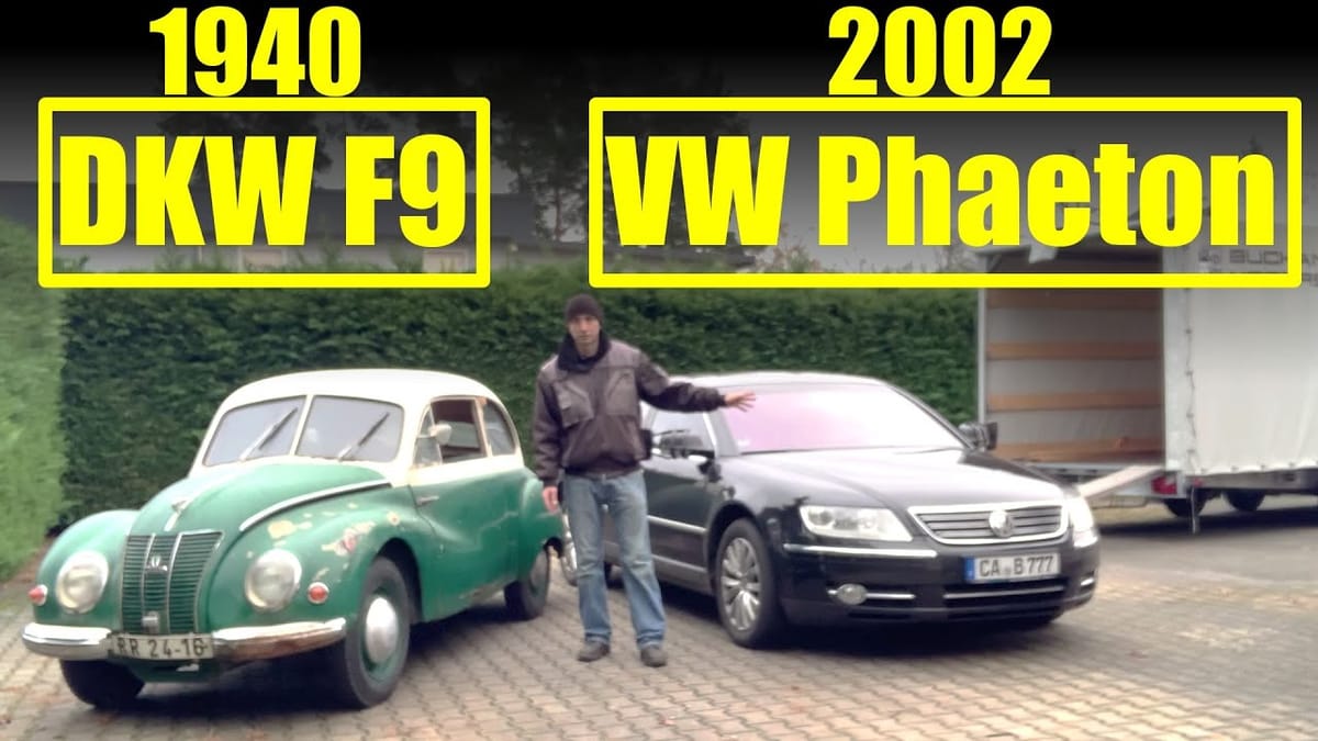 How much F9 is in a VW Phaeton? – B Sport