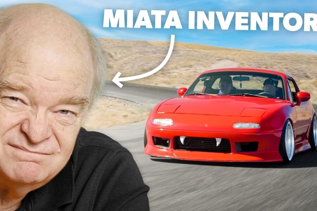 Forcing the Inventor of the Miata to Drive Modified Miatas – Donut