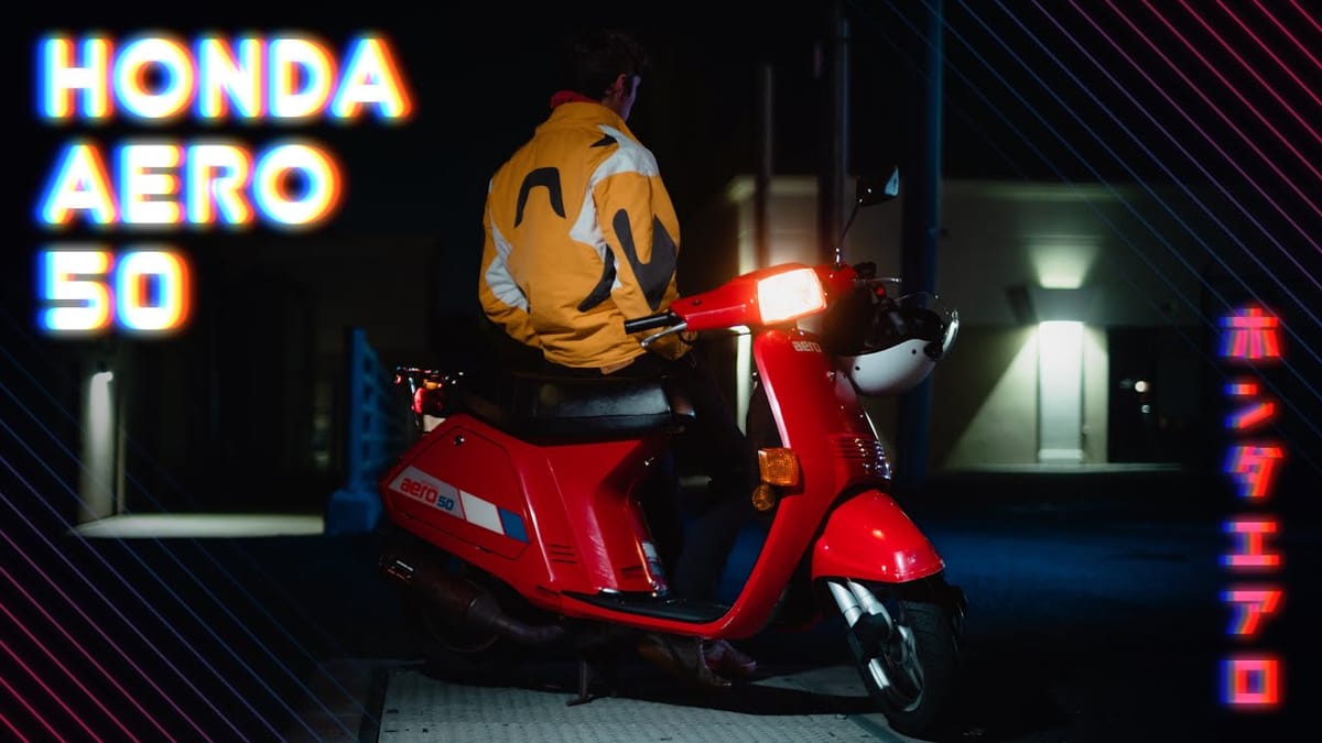 Just a Retro Scooter - 1985 Honda Aero 50 - RetraCast