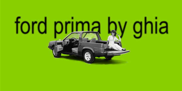 Ford Prima by Ghia